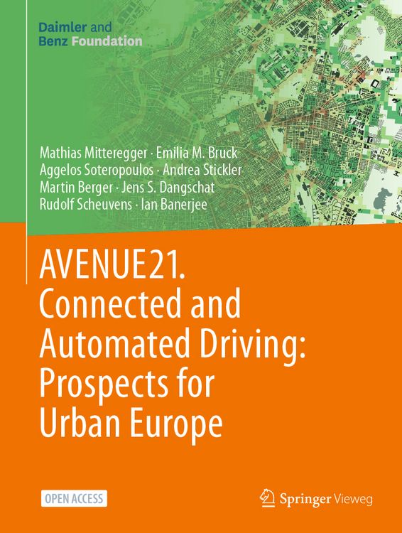 Produktbild: AVENUE21. Connected and Automated Driving: Prospects for Urban Europe