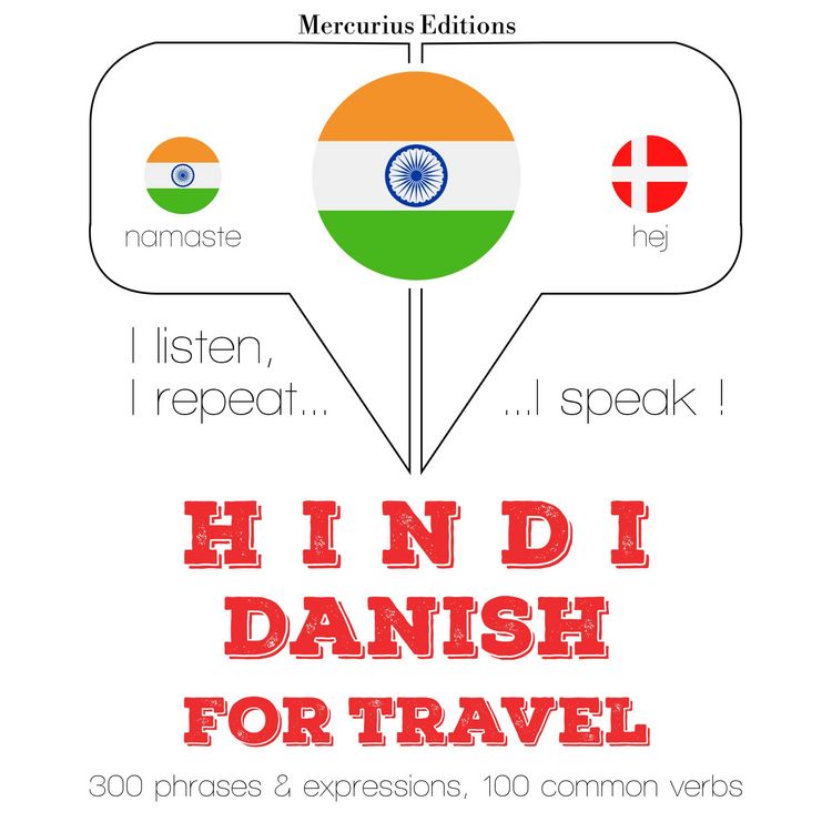 Produktbild: Travel words and phrases in Danish