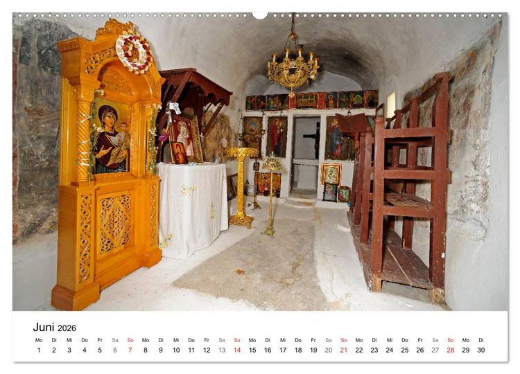 Produktbild: Peloponnes Impressionen / 2026 (hochwertiger Premium Wandkalender 2026 DIN A2 quer), Kunstdruck in Hochglanz
