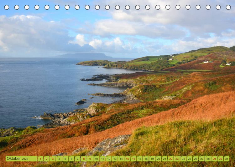 Produktbild: Isle of Skye - Die sch&ouml;nsten Landschaften Schottlands (Tischkalender 2022 DIN A5 quer)