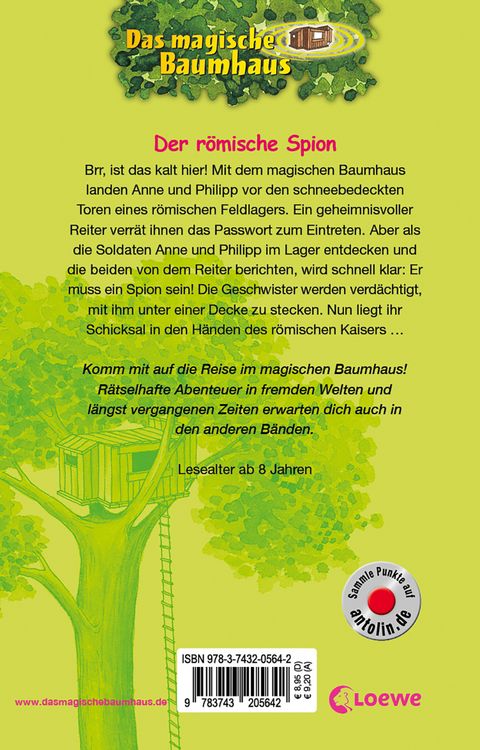 Produktbild: Das magische Baumhaus (Band 56) - Der r&ouml;mische Spion