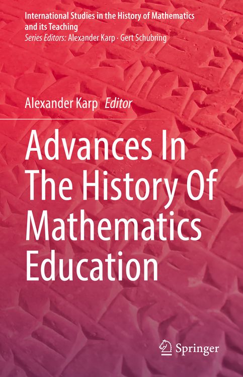 Produktbild: Advances In The History Of Mathematics Education