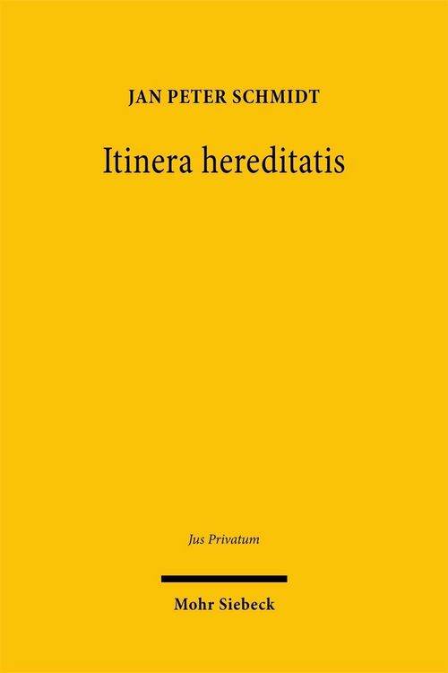 Produktbild: Itinera hereditatis