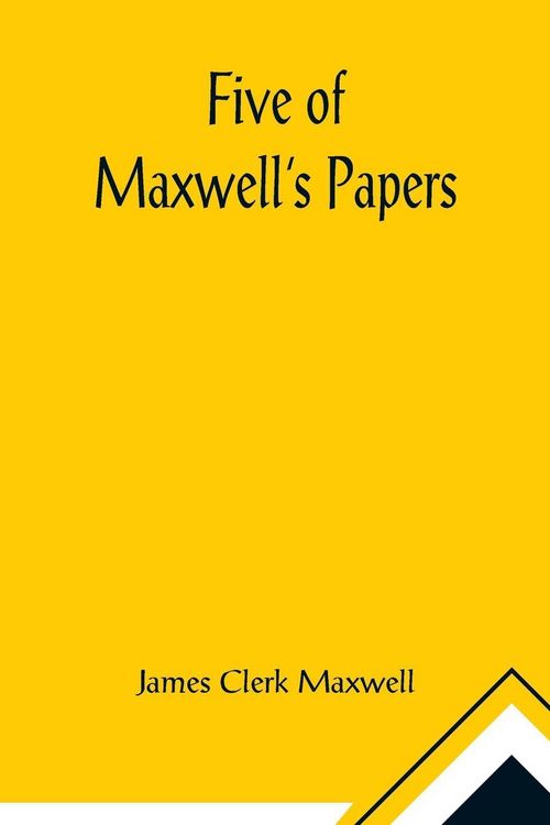 Produktbild: Five of Maxwell's Papers