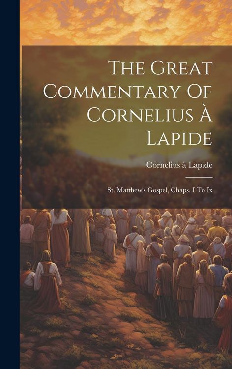 Produktbild: The Great Commentary Of Cornelius &Agrave; Lapide: St. Matthew's Gospel, Chaps. I To Ix