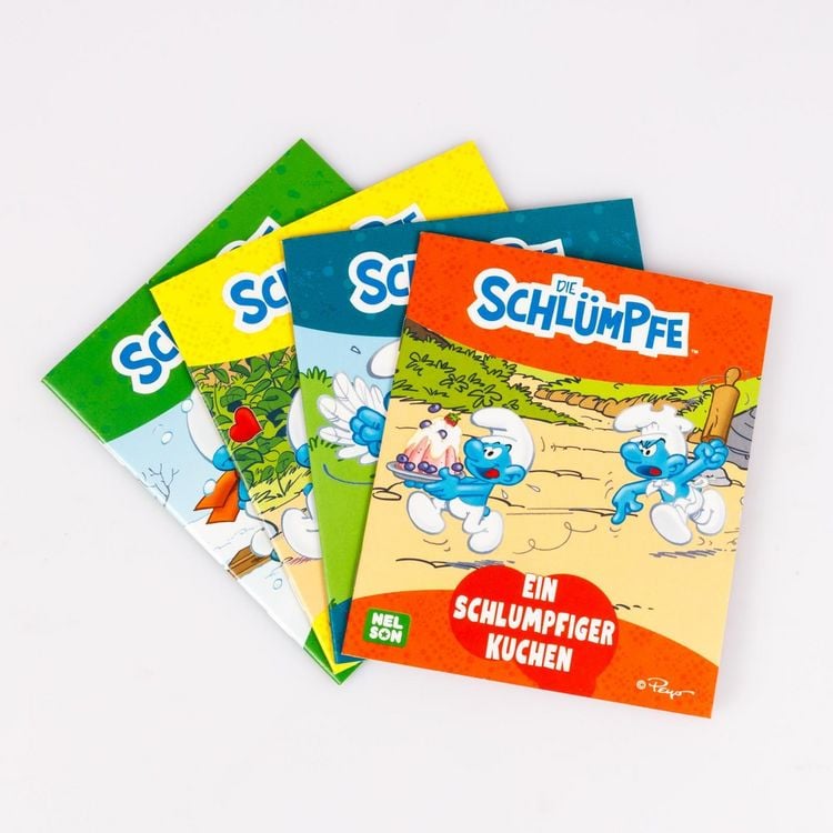Produktbild: Nelson Mini-B&uuml;cher: 4er Schl&uuml;mpfe 1-4