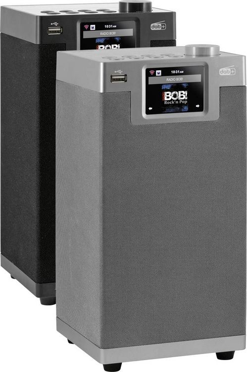 Produktbild: Imperial DABMAN i610 silber Tischradio DAB+, DAB, Internet, UKW Bluetooth&reg;, WLAN DLNA-f&auml;hig Silber