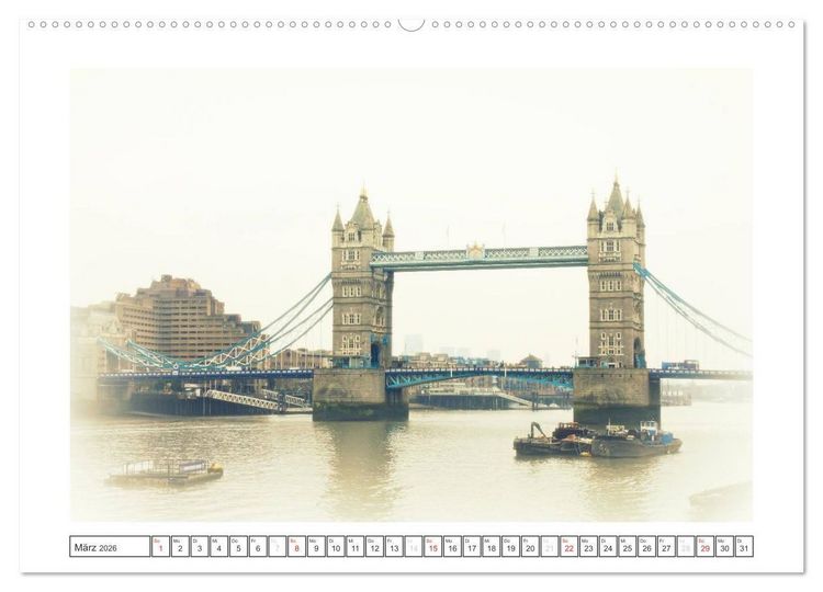 Produktbild: Neues Outfit - LONDON (hochwertiger Premium Wandkalender 2026 DIN A2 quer), Kunstdruck in Hochglanz
