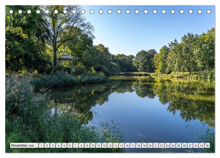 Produktbild: Sachsen - Leipzig (Tischkalender 2026 DIN A5 quer), CALVENDO Monatskalender