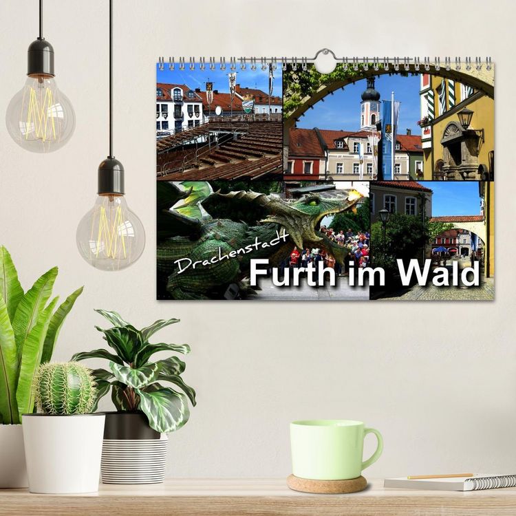 Produktbild: Drachenstadt Furth im Wald (Wandkalender 2026 DIN A4 quer), CALVENDO Monatskalender