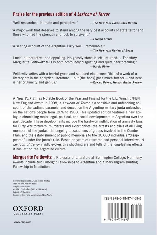 Produktbild: A Lexicon of Terror