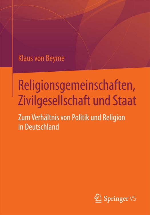 Produktbild: Religionsgemeinschaften, Zivilgesellschaft und Staat