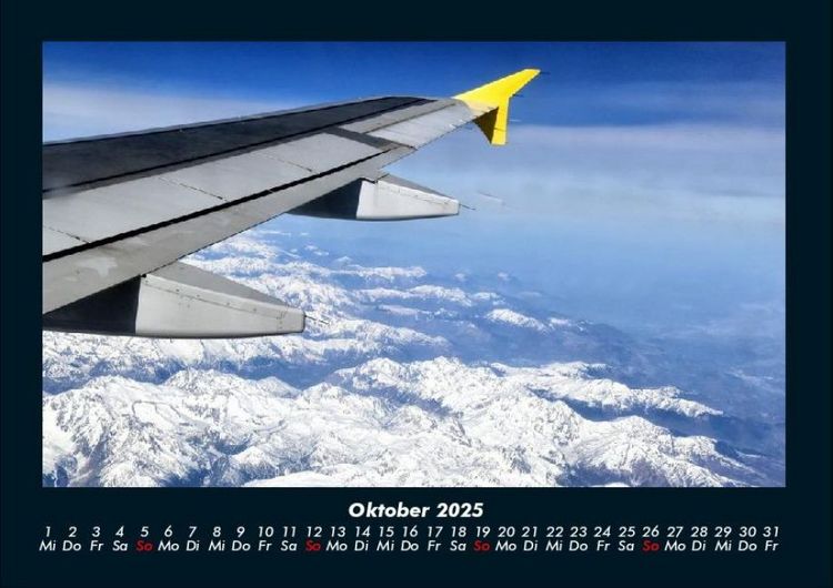 Produktbild: Flugzeuge 2025 Fotokalender DIN A4