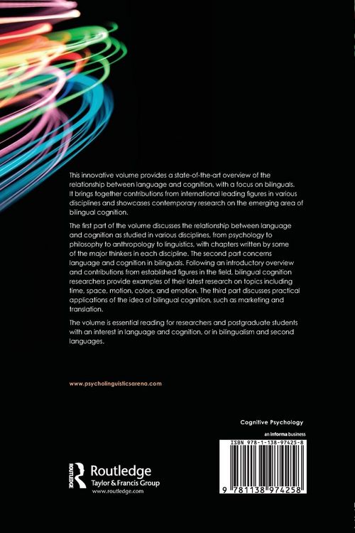 Produktbild: Language and Bilingual Cognition