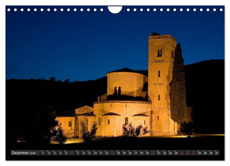 Produktbild: Toskana - mio amore (Wandkalender 2026 DIN A4 quer), CALVENDO Monatskalender