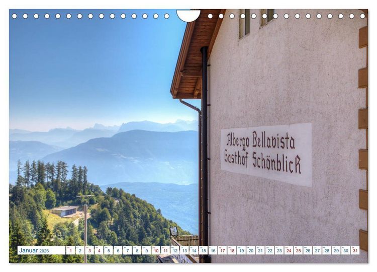 Produktbild: S&uuml;dtiroler Impressionen (Wandkalender 2026 DIN A4 quer), CALVENDO Monatskalender