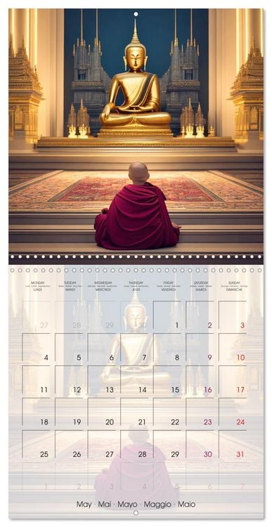 Produktbild: Zenitude every day (Wall Calendar 2026 12 &times; 12 Inch) CALVENDO 12 Month Wall Calendar