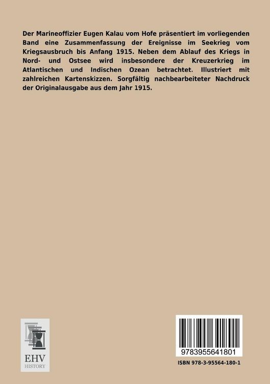 Produktbild: Unsere Flotte im Weltkriege 1914 -15