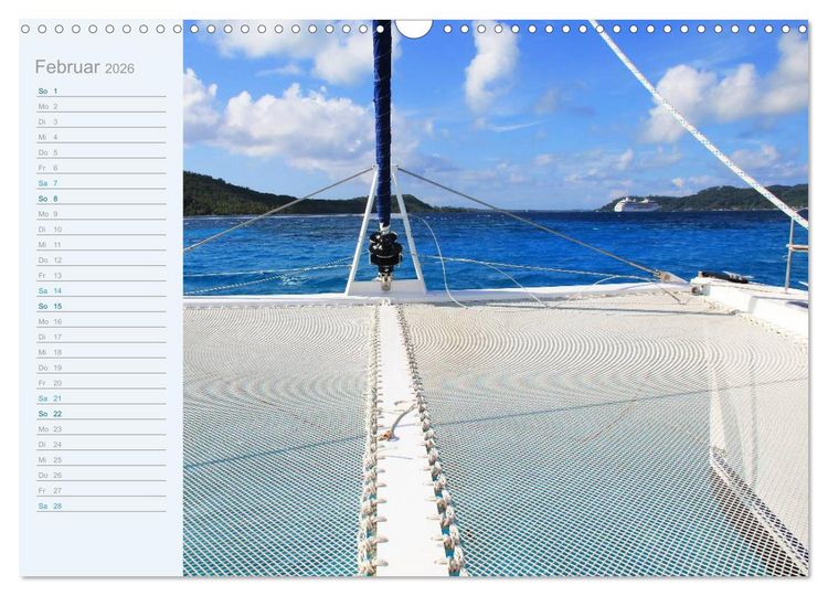 Produktbild: Katamaran-Tour (Wandkalender 2026 DIN A3 quer), CALVENDO Monatskalender
