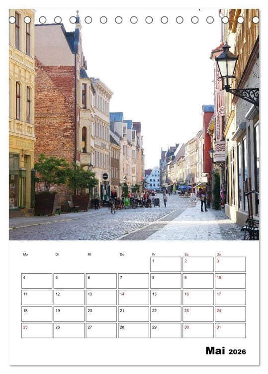 Produktbild: &Ouml;stliches Sachsen-Anhalt (Tischkalender 2026 DIN A5 hoch), CALVENDO Monatskalender