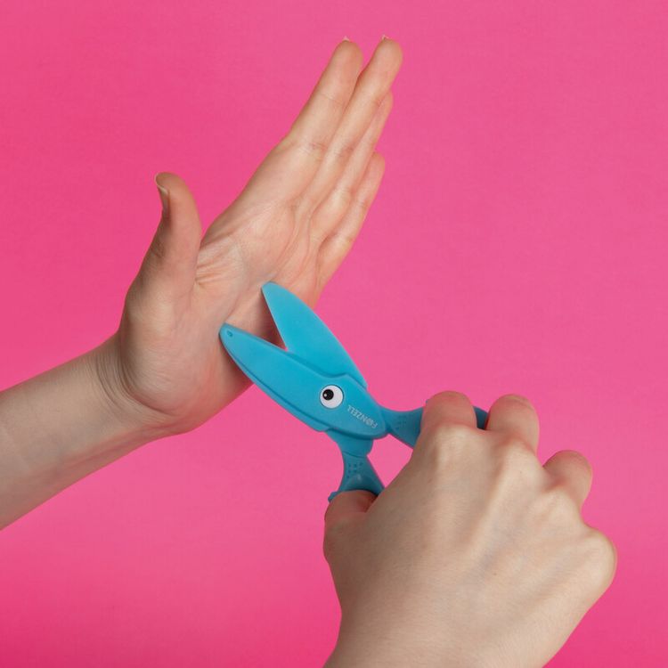 Produktbild: Sicherheitsschere Tintenf.blau