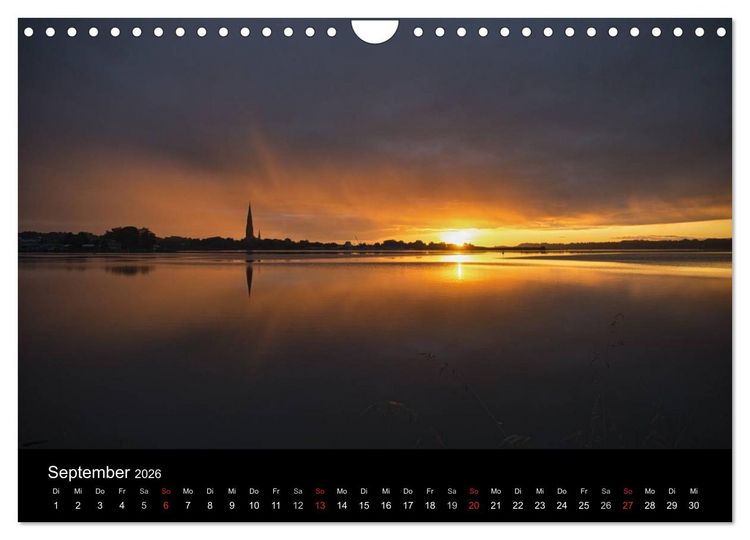 Produktbild: Schleswig - Schleistadt mit Flair (Wandkalender 2026 DIN A4 quer), CALVENDO Monatskalender
