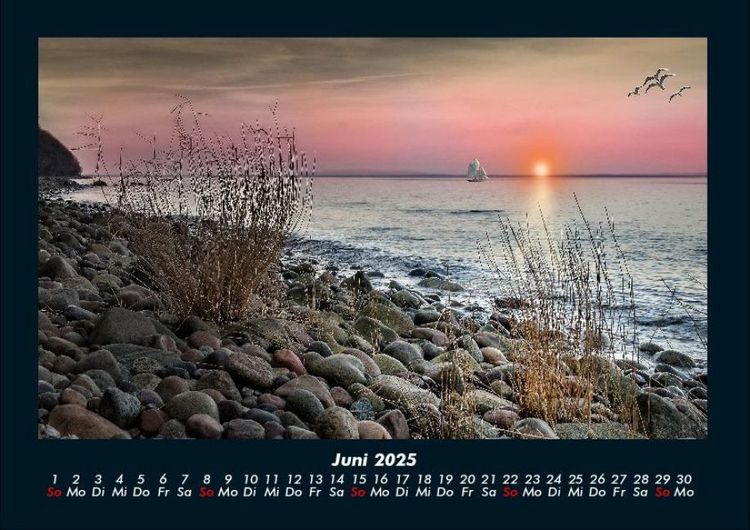 Produktbild: Sonnenunterg&auml;nge 2025 Fotokalender DIN A4