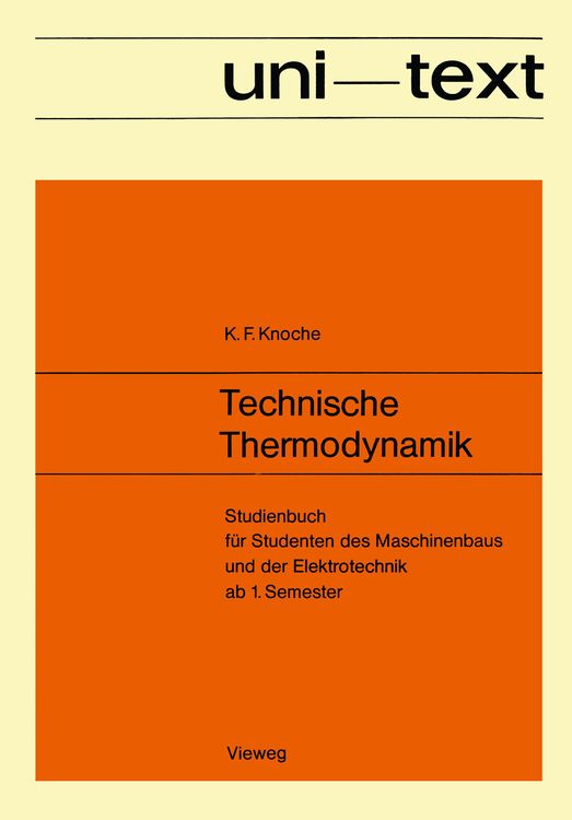 Produktbild: Technische Thermodynamik