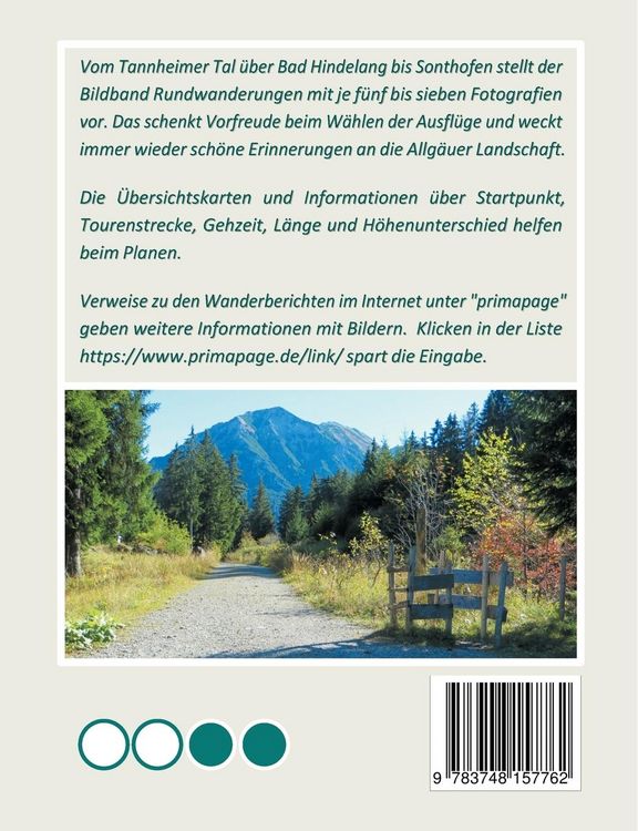 Produktbild: Wandern Bad Hindelang Tannheim Sonthofen