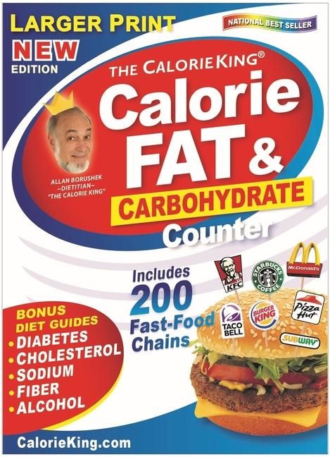 Produktbild: Calorieking Larger Print Calorie, Fat & Carbohydrate Counter