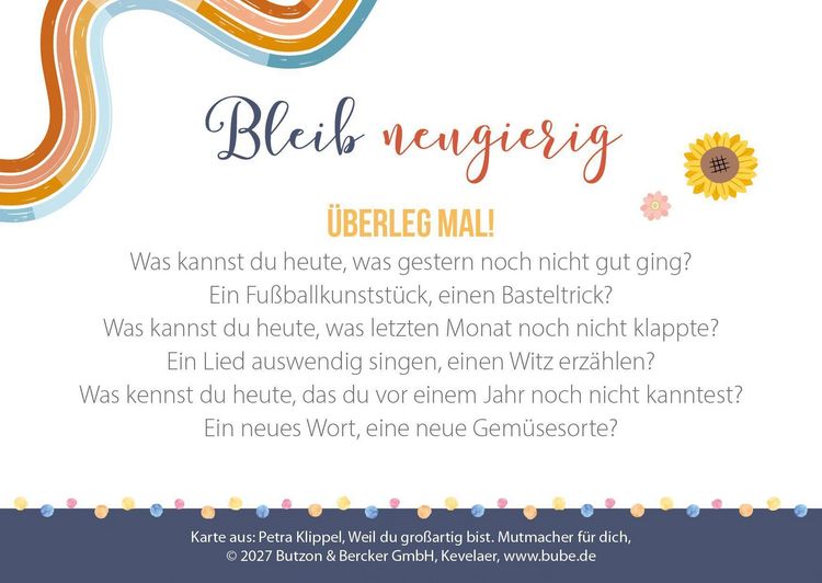 Produktbild: Weil du gro&szlig;artig bist
