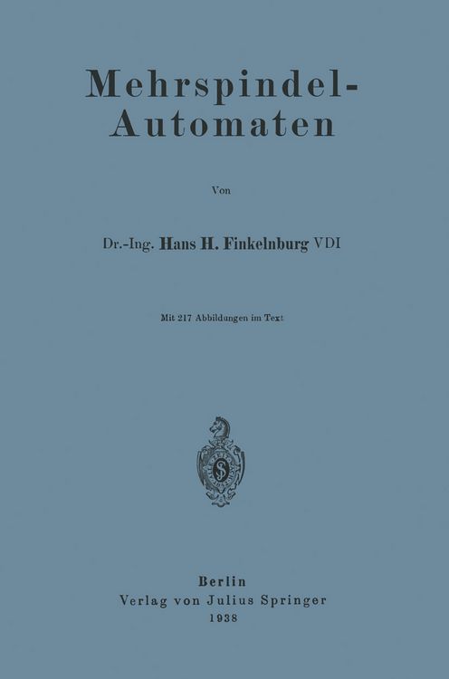 Produktbild: Mehrspindel-Automaten