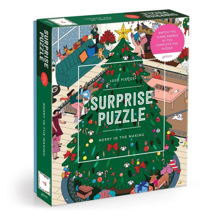 Produktbild: Merry In the Making. 1000 Piece Surprise Puzzle