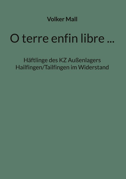 Produktbild: O terre enfin libre ...