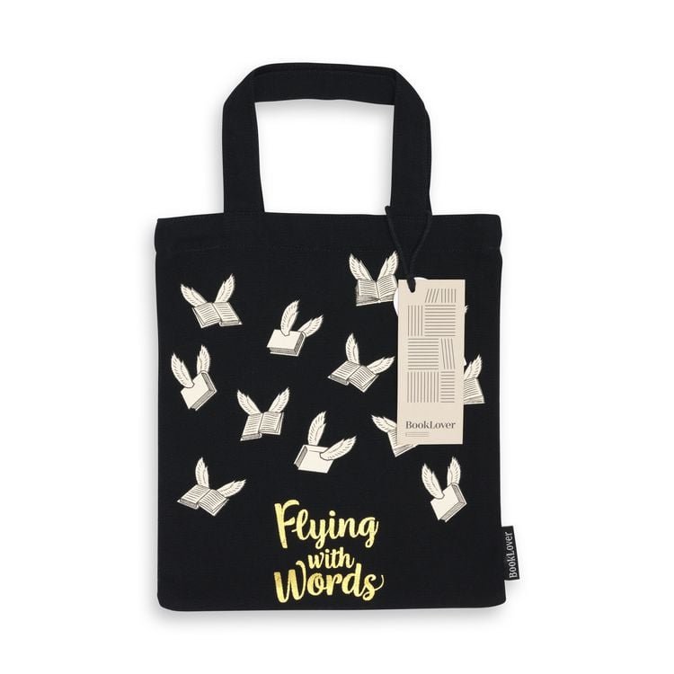 Produktbild: B&uuml;chertasche "Flying with words"
