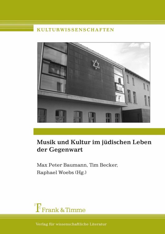 Produktbild: Musik und Kultur im j&uuml;dischen Leben der Gegenwart