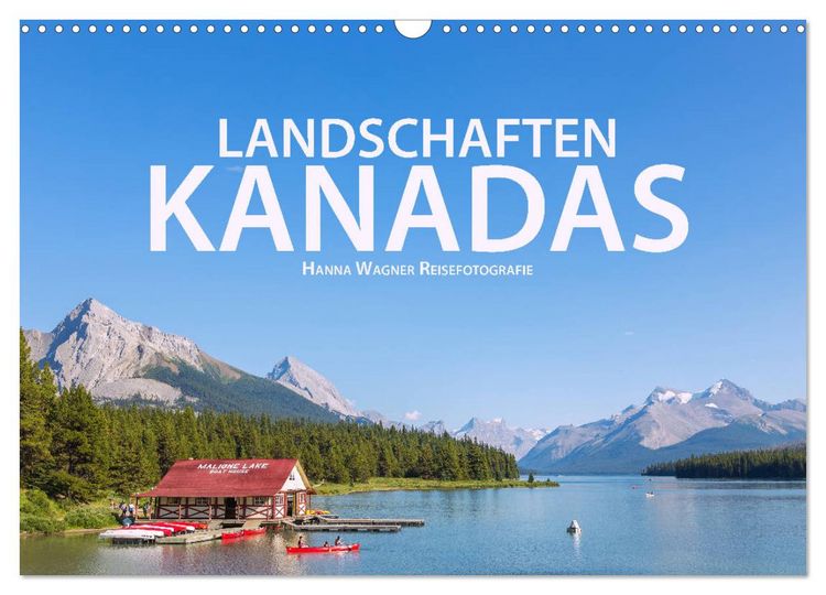 Produktbild: Landschaften Kanadas (Wandkalender 2026 DIN A3 quer), CALVENDO Monatskalender