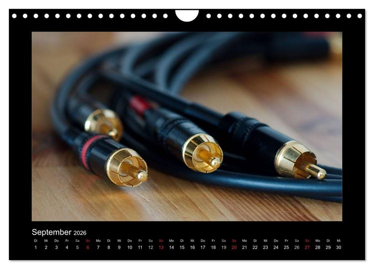 Produktbild: Hifi Visionen (Wandkalender 2026 DIN A4 quer), CALVENDO Monatskalender
