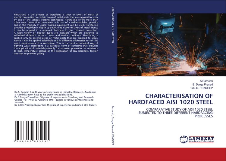 Produktbild: Characterisation Of Hardfaced Aisi 1020 Steel