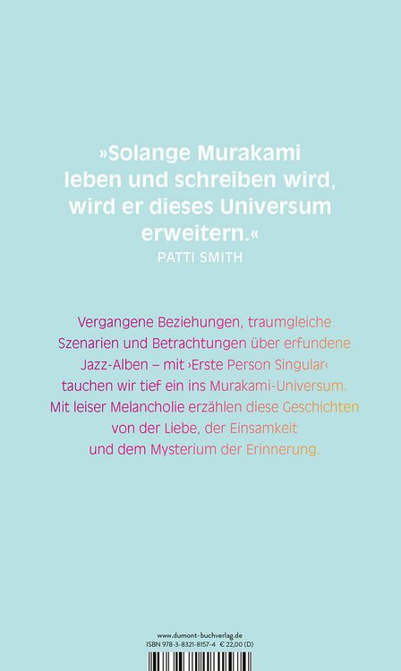 Produktbild: Erste Person Singular