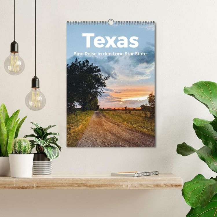 Produktbild: Texas - Eine Reise in den Lone Star State. (Wandkalender 2026 DIN A3 hoch), CALVENDO Monatskalender