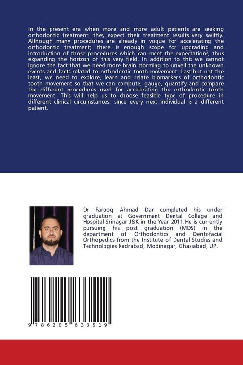 Produktbild: Biology and Biomarkers of Accelerated Orthodontic Tooth Movement