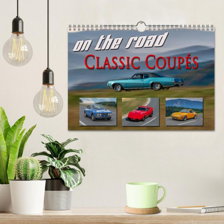 Produktbild: on the road Classic Coup&eacute;s (Wandkalender 2026 DIN A4 quer), CALVENDO Monatskalender