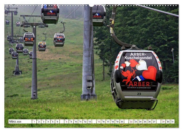Produktbild: Grosser Arberblick auf Bayerisch Eisenstein (Wandkalender 2026 DIN A2 quer), CALVENDO Monatskalender