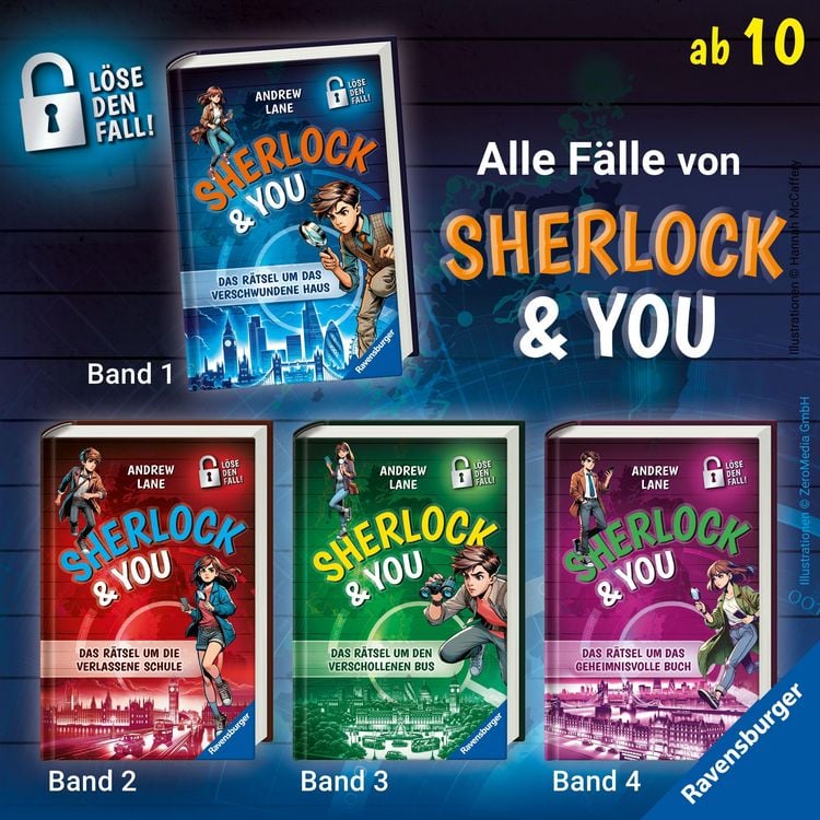 Produktbild: Sherlock & You, Band 1 - Das R&auml;tsel um das verschwundene Haus