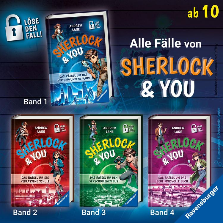 Produktbild: Sherlock & You, Band 2 - Das R&auml;tsel um die verlassene Schule