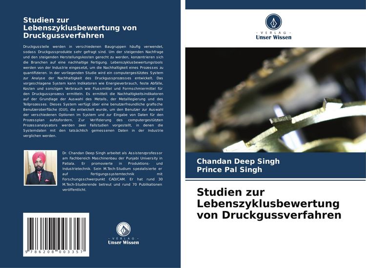 Produktbild: Studien zur Lebenszyklusbewertung von Druckgussverfahren