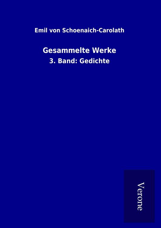 Produktbild: Gesammelte Werke