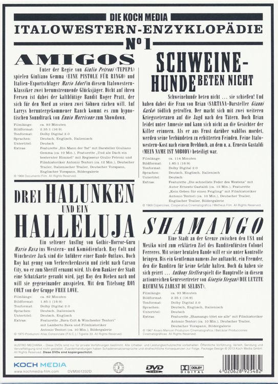 Produktbild: Italowestern - Enzyklop&auml;die No. 1 [4 DVDs]