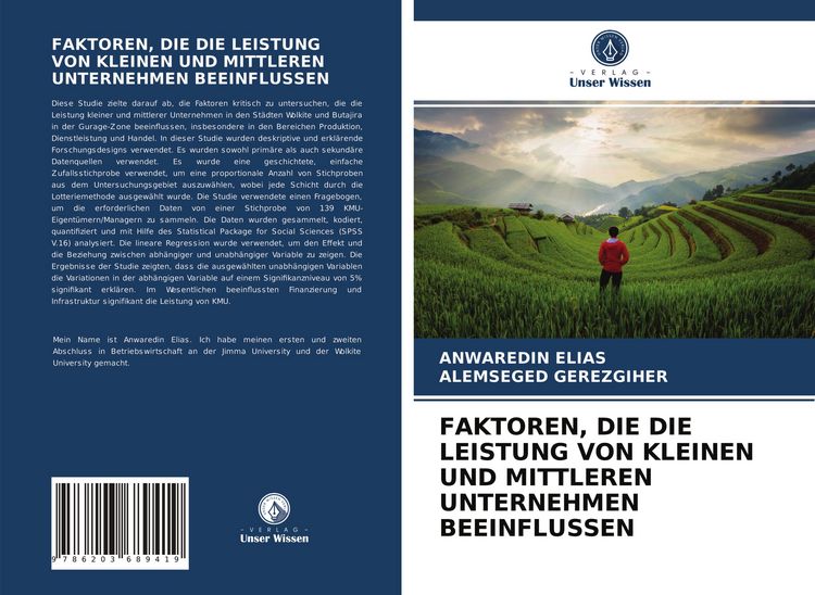 Produktbild: FAKTOREN, DIE DIE LEISTUNG VON KLEINEN UND MITTLEREN UNTERNEHMEN BEEINFLUSSEN